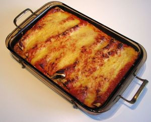 Fiesta kycklingenchiladas