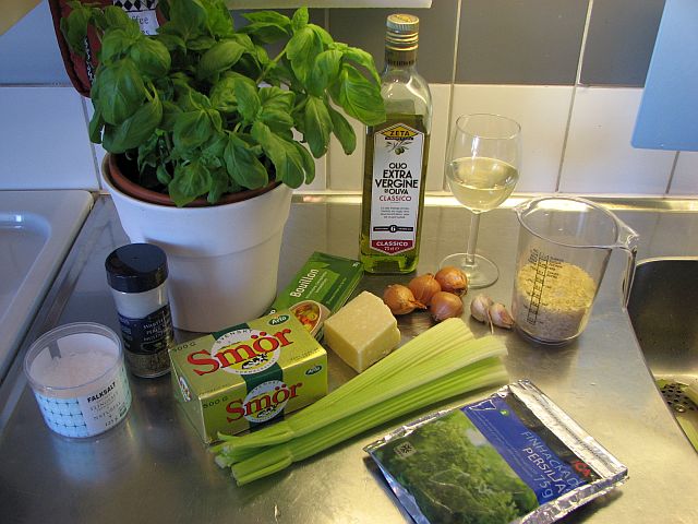Ingredienser risotto