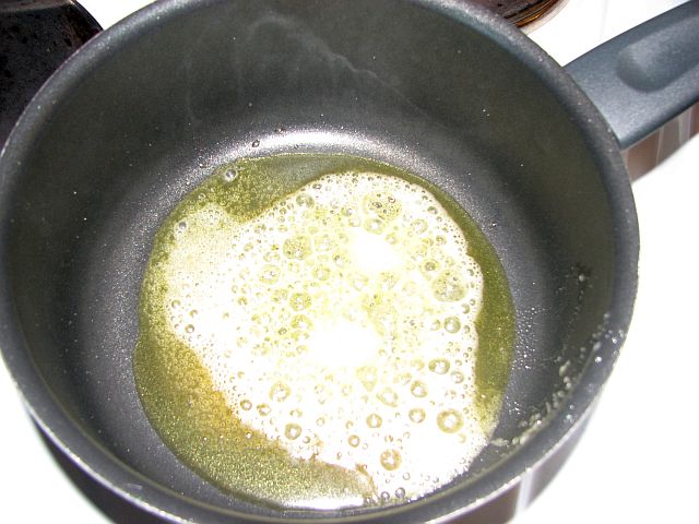 Olivolja + smör = gott!