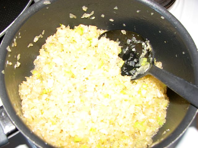 Risotton börjar bli färdig