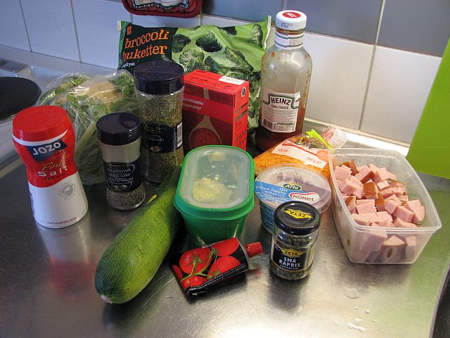 Kasslergratäng: ingredienser