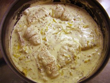 Fiskfilè à la Crême