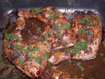 Ugnsstekta kycklingklubbor