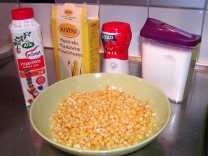 Creamed corn: ingredienser