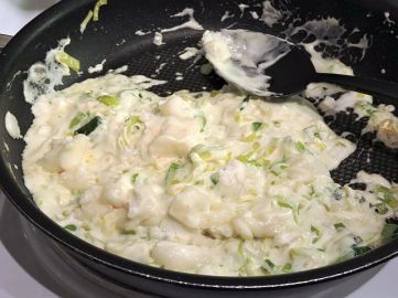 Laxfilé med purjolök och chevreost 8