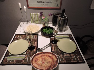 Fisk med champinjoncreme och caviar middag