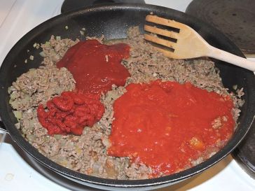 Köttfärsgratäng med bönor 6