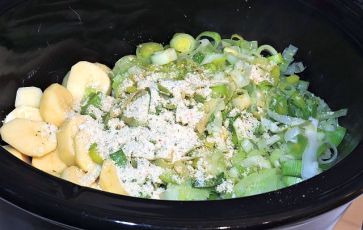 Potatis och purjolökssoppa med twist 6