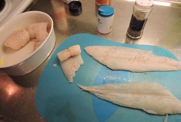 Rödtunga med champinjoncreme och caviar 2