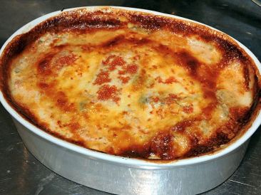 Rödtunga med champinjoncreme och caviar