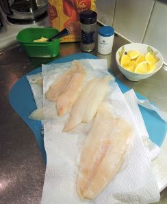 Rödtunga Meuniere: ingredienser