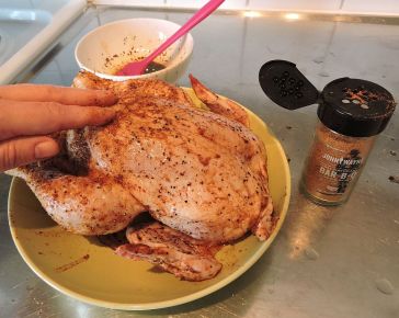 BBQ-kryddad ugnsstekt kyckling 9