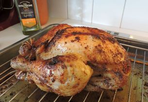 BBQ-kryddad ugnsstekt kyckling