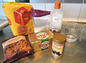 Bondkakor: ingredienser