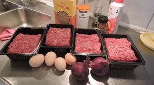 Högrevsburgare: ingredienser