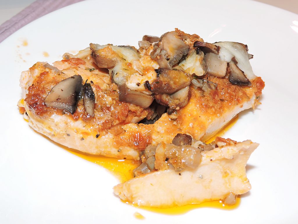 Italiensk-inspirerad laxfilé i ugn