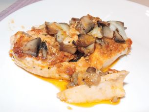 Italiensk-inspirerad laxfilé i ugn