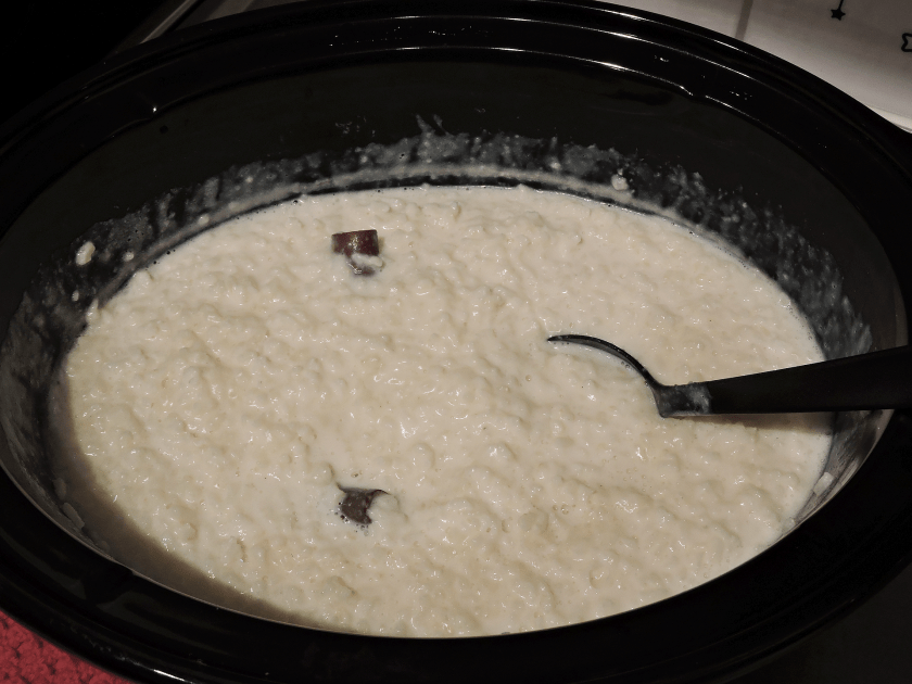 Julgröt i slow cooker