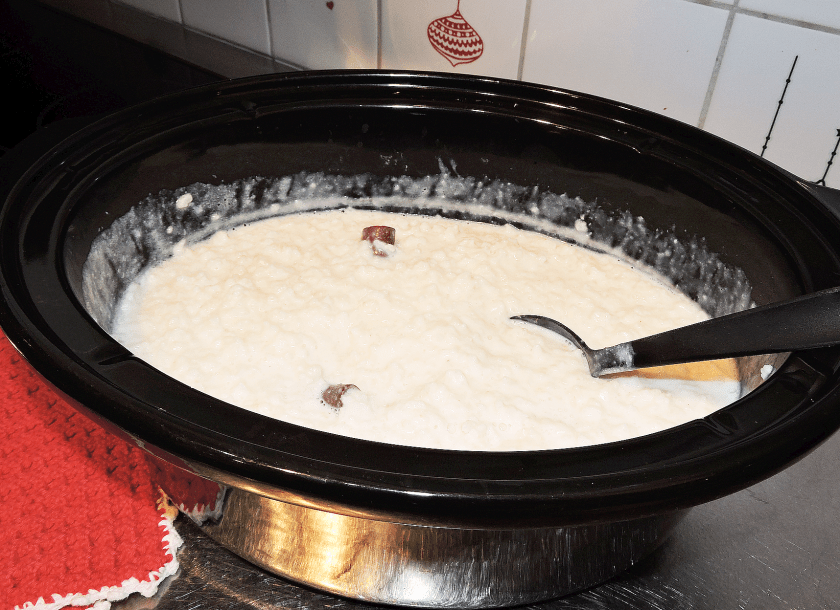 Julgröt i slow cooker