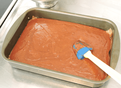 Chokladbrownies med jordnötssmör 20