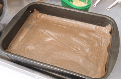 Chokladbrownies med jordnötssmör 5