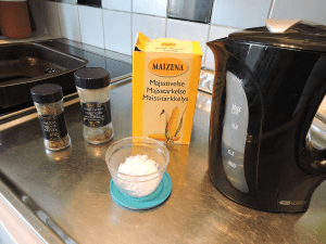 Sås till prosciuttolindad fläskfilé - ingredienser